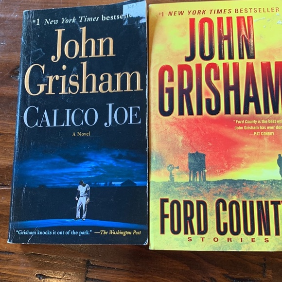 Set of two John Grisham books Calico Joe and Ford County - Picture 1 of 4